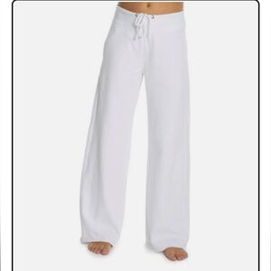 Barefoot Dream White Malibu Brushed Jersey pants